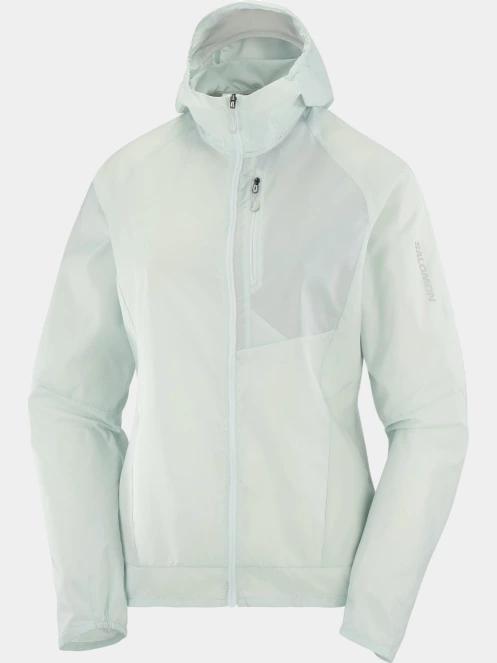 jacheta pentru alergare pt. femei Salomon Bonatti Cross Wind W albastru deschis 7