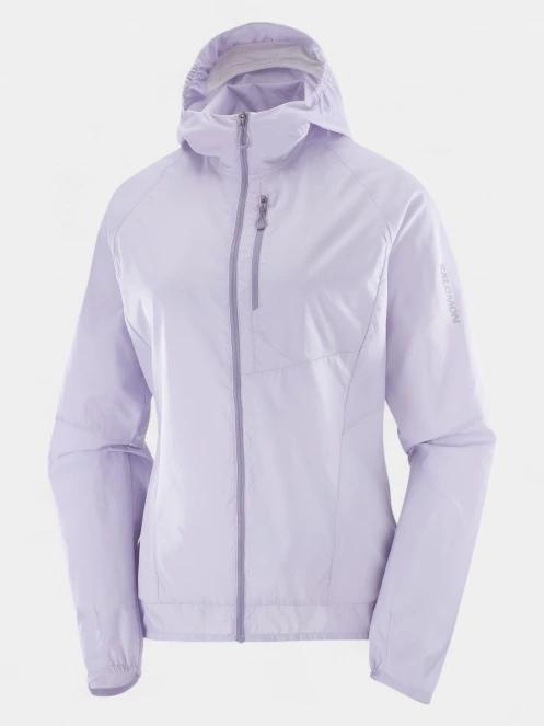 jacheta pentru alergare pt. femei Salomon Bonatti Cross Wind violet 9