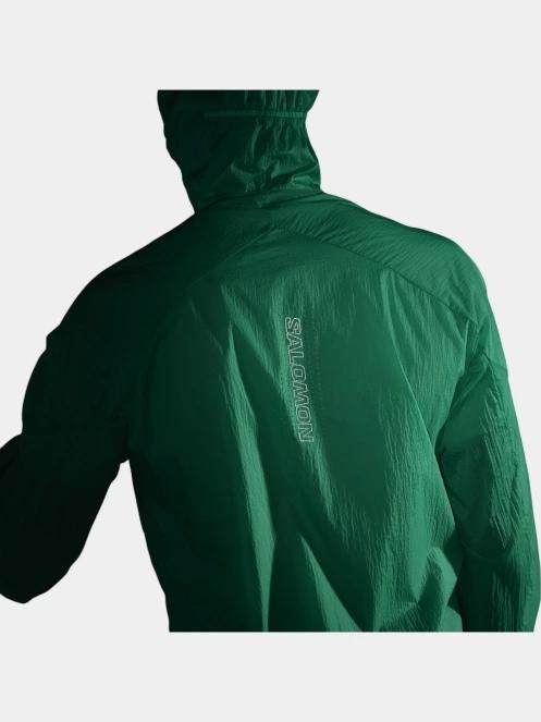 jacheta pentru alergare pt. barbati Salomon Sense Aero Wind verde 11