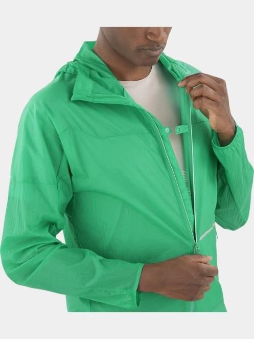 jacheta pentru alergare pt. barbati Salomon Sense Aero Wind verde 5