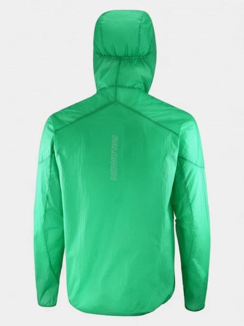 jacheta pentru alergare pt. barbati Salomon Sense Aero Wind verde 10