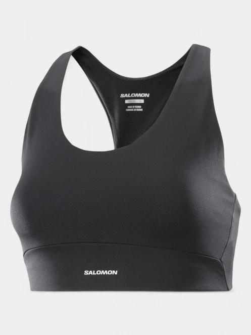 sutien pentru sport pt. femei Salomon Shakeout Core negru 4