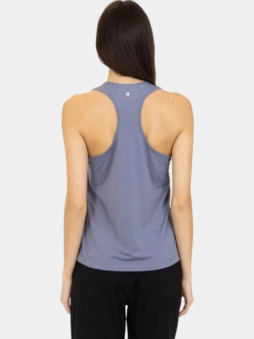 bluza tank pt. femei Salomon Shakeout Core violet 4