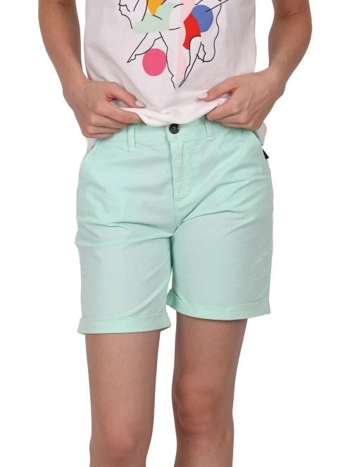 pantaloni scurti pt. femei TBS Santaber verde 6