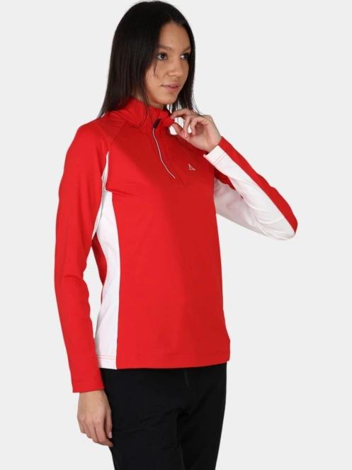pulover polar pt. femei Schöffel Longsleeve Fiss L rosu 5