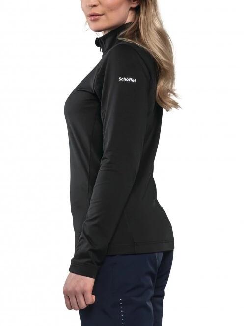 pulover polar pt. femei Schöffel Longsleeve Fiss L negru 3
