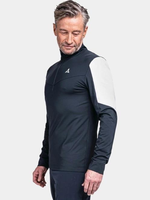 pulover polar pt. barbati Schöffel Longsleeve Fiss M albastru inchis 3