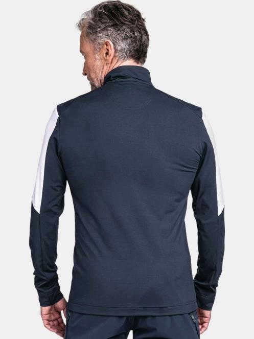 pulover polar pt. barbati Schöffel Longsleeve Fiss M albastru inchis 4