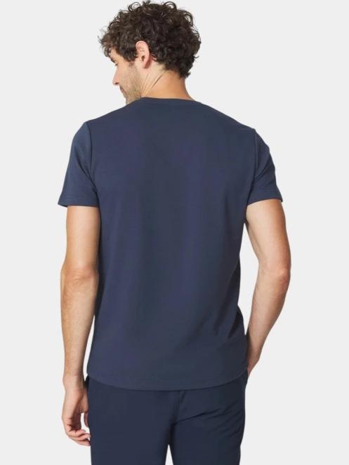 tricou cu maneci scurte pt. barbati TBS Stanytee albastru inchis 3