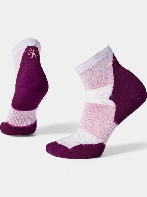 ciorapi sport pt. femei Smartwool Women's Run Targeted Cushion Ankle Socks violet 2