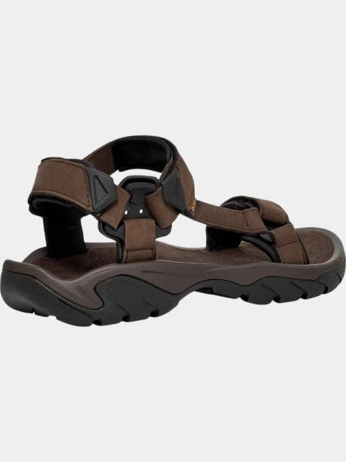 sandale de drumetie pt. barbati Teva Terra Fi 5 Universal Leather maro 5