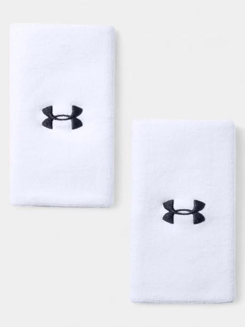 manseta incheietura Under Armour UA 6'' Performance Wristband alb 2