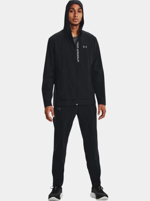 jacheta pentru alergare pt. barbati Under Armour Ua Outrun The Storm Jacket negru 4