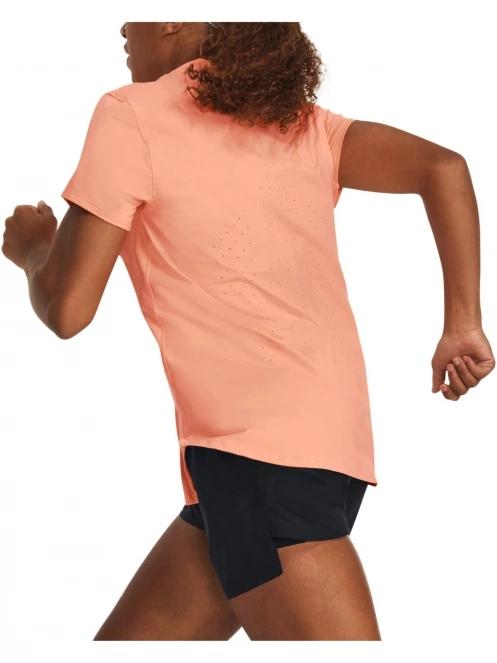 tricou pentru sport, cu maneci scurte pt. femei Under Armour Ua Iso-Chill Laser Tee portocaliu 7