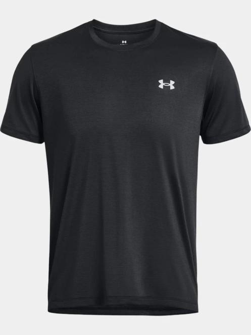 tricou pentru sport, cu maneci scurte pt. barbati Under Armour UA Launch Shortsleeve negru 4