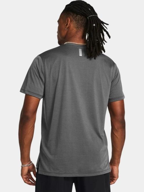 tricou pentru sport, cu maneci scurte pt. barbati Under Armour UA Launch Shortsleeve gri 3