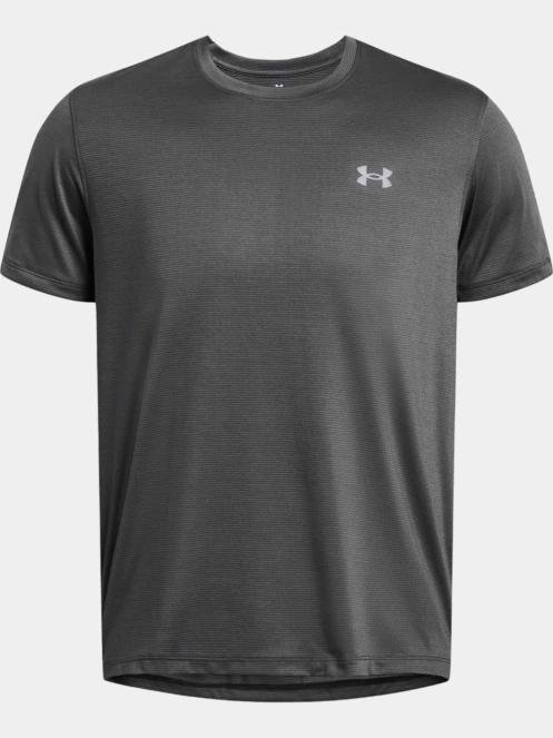 tricou pentru sport, cu maneci scurte pt. barbati Under Armour UA Launch Shortsleeve gri 5