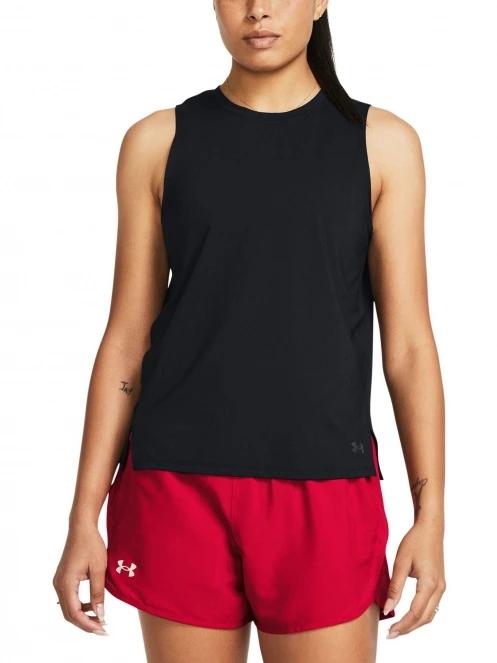tricou de sport fara maneci pt. femei Under Armour Ua Laser Tank negru 2