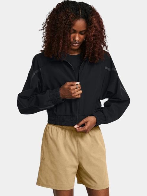 jacheta de primavara pt. femei Under Armour Unstoppable Crop Jacket negru 2