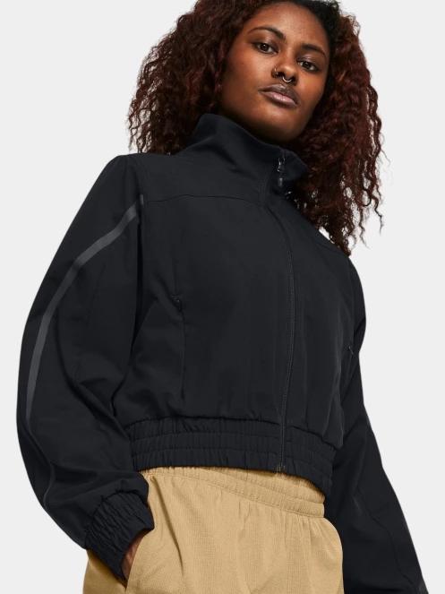 jacheta de primavara pt. femei Under Armour Unstoppable Crop Jacket negru 5