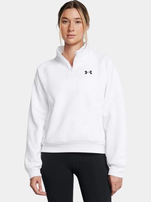 pulover pt. femei Under Armour Ua Armour Flc Pro Hz alb 2
