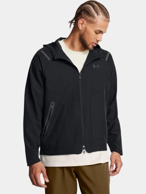 jacheta de primavara pt. barbati Under Armour Ua Unstoppable Jacket Lc negru 2