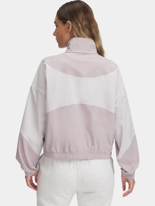 pulover pt. femei Under Armour UA Rival Woven Jacket gri 3