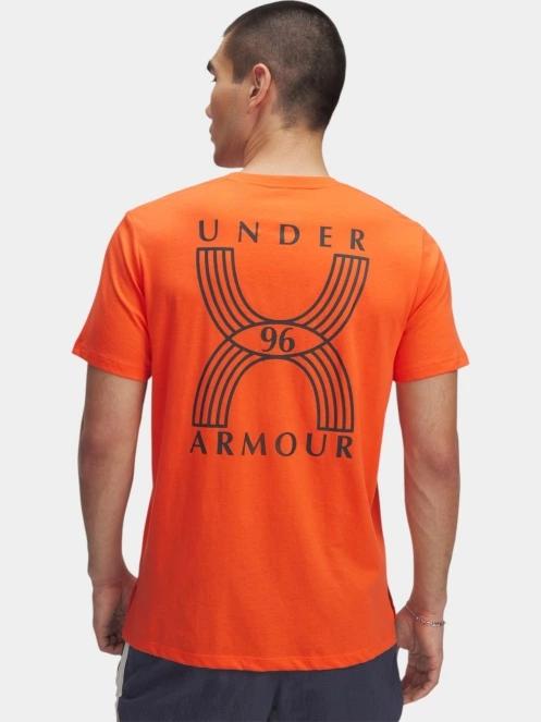 tricou pentru sport, cu maneci scurte pt. barbati Under Armour UA Run 96 Shortsleeve rosu 3