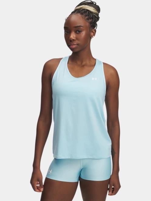 bluza tank pt. femei Under Armour Tech Knockout Tank albastru deschis 2
