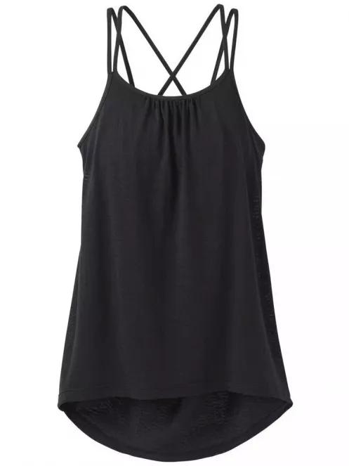 tricou de sport fara maneci pt. femei Prana Mika Strappy Top negru 5