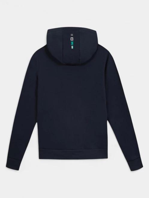pulover cu gluga pt. barbati TBS Woodyhod albastru inchis 6