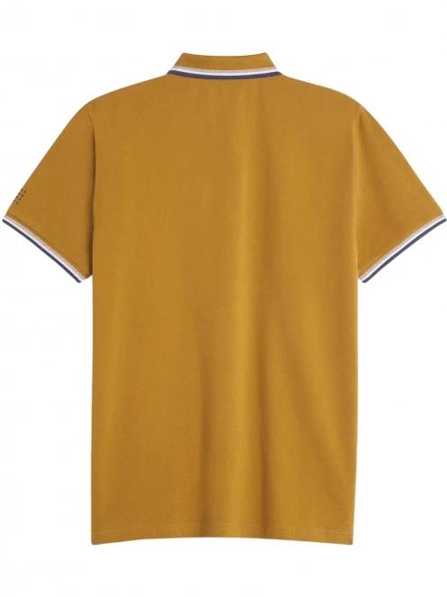 tricou cu guler pt. barbati TBS Yvanepol maro 6