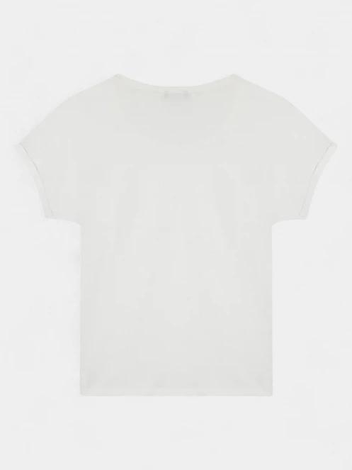 tricou cu maneci scurte pt. femei TBS Zeldatee alb 6