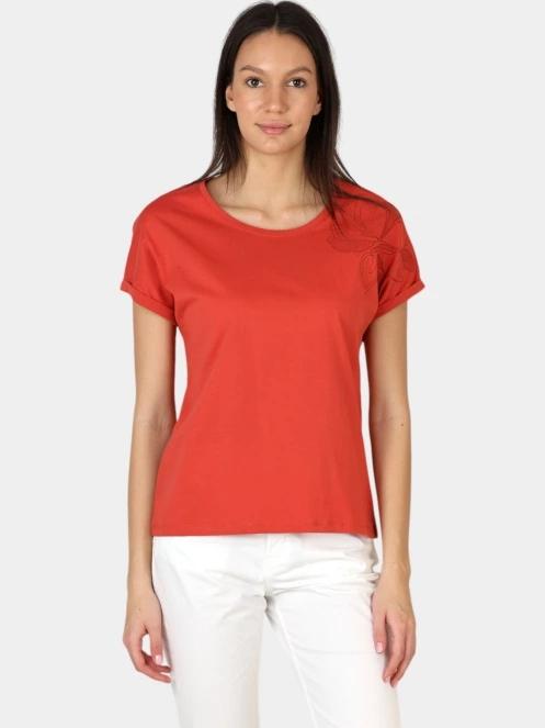 tricou cu maneci scurte pt. femei TBS Zeldatee rosu 2