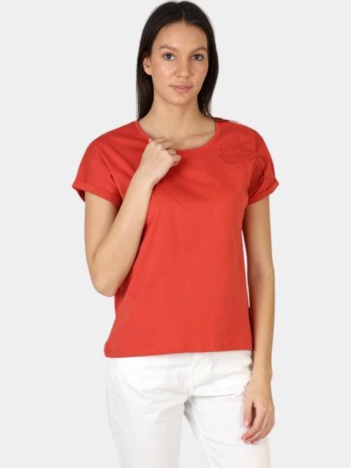 tricou cu maneci scurte pt. femei TBS Zeldatee rosu 5