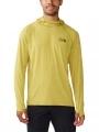 pulover cu gluga pt. barbati Mountain Hardwear Crater Lake Hoody galben 1