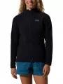 pulover polar pt. femei Mountain Hardwear Polartec Microfleece Full Zip negru 1