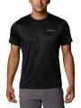 tricou pentru sport, cu maneci scurte pt. barbati Columbia Columbia Hike Crew negru 1