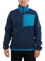 pulover polar pt. barbati Fundango Haven Hybrid Jacket albastru 1