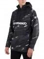 haine de ploaie pt. barbati Fundango Salmo Logo Anorak negru 1