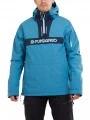 geaca de schi pt. barbati Fundango Burnaby Logo Anorak albastru deschis 1