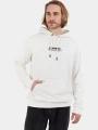 pulover pt. barbati Fundango Kronos Hooded Sweatshirt alb 1