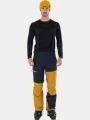 pantaloni de schi pt. barbati Fundango Teak Colourblock Pants galben 1