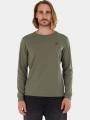 tricou cu maneci lungi pt. barbati Fundango Justin Longsleeve T-shirt verde 1