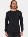 tricou cu maneci lungi pt. barbati Fundango Justin Longsleeve T-shirt negru 1