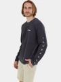 tricou cu maneci lungi pt. barbati Fundango Essential Graphic Long-T negru 1