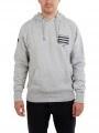 pulover cu gluga pt. barbati Fundango Talis Hooded Sweatshirt alb 1