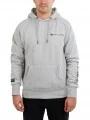 pulover cu gluga pt. barbati Fundango Dixon Hooded Sweatshirt alb 1