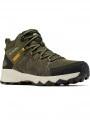 bocanci de drumetie impermeabili pt. barbati Columbia Peakfreak II Mid Outdry verde 1