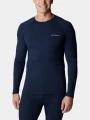 top lenjerie de corp pt. barbati Columbia M Omni-Heat Infinity Knit LS Crew albastru 1